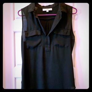 LOFT sleeveless blouse